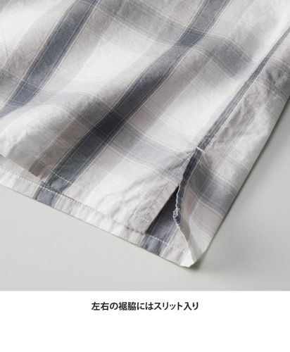 ユナイテッドアスレ(United Athle)8.5オンス コットン ジャージー ベースボールシャツ/左右の裾脇にはスリット入り