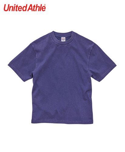 ユナイテッドアスレ(United Athle)6.2オンス オープンエンド フェードウォッシュ Tシャツ/965 フェードパープル