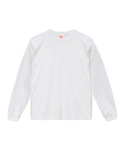 オーセンティックスーパーヘヴィーウェイト 7.1オンス ロングスリーブTシャツ(1.6インチリブ)/001 ホワイト