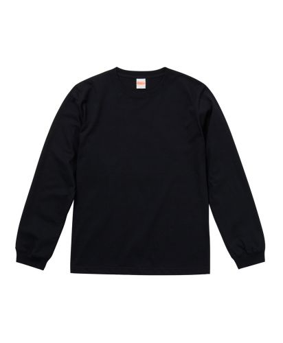 オーセンティックスーパーヘヴィーウェイト 7.1オンス ロングスリーブTシャツ(1.6インチリブ)/002 ブラック