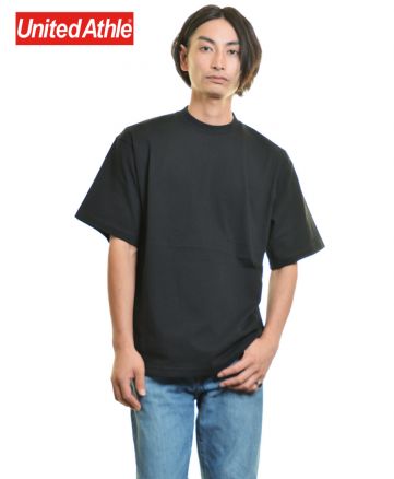 7.1オンス オープンエンド ラギッド Tシャツ/002 ブラック Lサイズ メンズモデル176cm