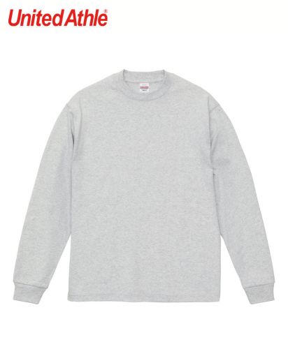 ユナイテッドアスレ(United Athle)　7.1オンス オープンエンド ラギッド ロングスリーブ Tシャツ（2.1インチリブ）/005 アッシュ