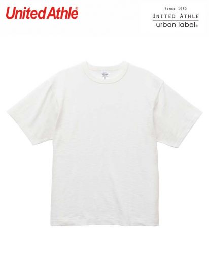 ユナイテッドアスレ(United Athle)　7.6オンス スラブ スーパーヘヴィーウェイト Tシャツ/003オフホワイト