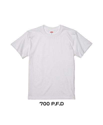 5.6オンス P.F.D. Tシャツ（後染め用）