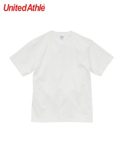 ユナイテッドアスレ(United Athle)5.6オンス C/N ドライ クールタッチ Tシャツ/001ホワイト