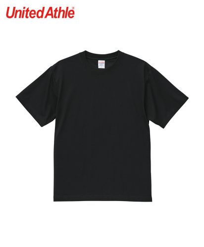 ユナイテッドアスレ(United Athle)5.6オンス C/N ドライ クールタッチ Tシャツ/002ブラック