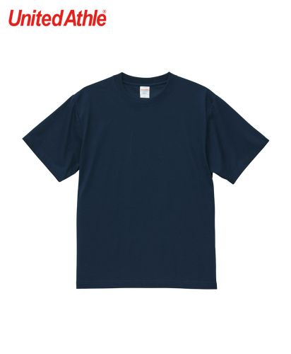 ユナイテッドアスレ(United Athle)5.6オンス C/N ドライ クールタッチ Tシャツ/086ネイビー