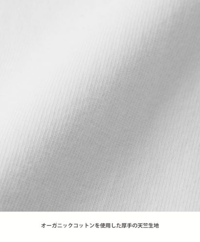 ユナイテッドアスレ(United Athle)　8.2オンス オーガニックコットン Tシャツ/生地詳細