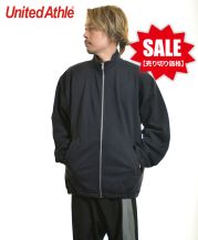 【SALE】ユナイテッドアスレ(United Athle) 10.0オンス スウェット フルジップ スタンド ジャケット/086ネイビー XLサイズ メンズモデル170cm