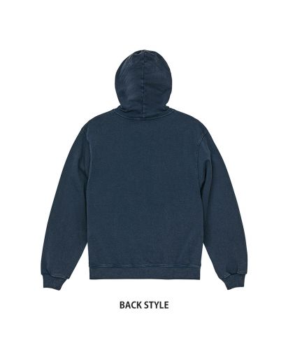 ユナイテッドアスレ(United Athle)8.8オンスフェードウォッシュ プルオーバー パーカ(裏パイル)/BACK STYLE|961フェードネイビー