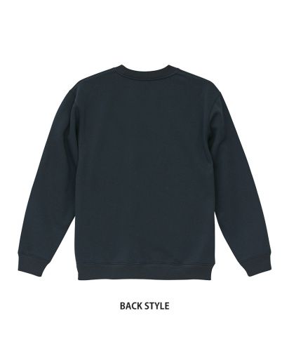 United Athle(ユナイテッドアスレ)8.3オンス T/C ソフトブレンド クルーネック スウェット（裏起毛）/バックスタイル：086ネイビー