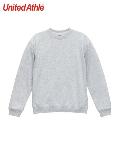 ユナイテッドアスレ(United Athle)8.8オンス オーセンティック パイル クルーネック スウェット（裏パイル）/005 アッシュ