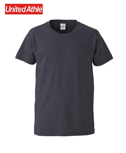 4.7オンス ファインジャージTシャツ 584 ダークヘザーネイビー