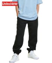 ユナイテッドアスレ(United Athle)12.0ozヘヴィーウェイトスウェットパンツ(裏起毛)/ 002ブラック Lサイズ メンズモデル176cm