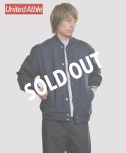 ユナイテッドアスレ(United Athle) 10.0oz T/Cルーズフィットスウェットスナップジャケット