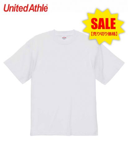 ユナイテッドアスレ(United Athle)5.3オンス T/C バーサタイル Tシャツ/001 ホワイト