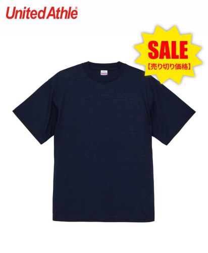 ユナイテッドアスレ(United Athle)5.3オンス T/C バーサタイル Tシャツ/086 ネイビー