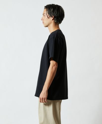 6.2oz プレミアムTシャツ/ 002ブラック XLサイズ メンズモデル182cm