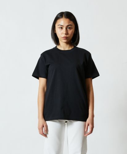 6.2oz プレミアムTシャツ/ 002ブラック Sサイズ レディースモデル160cm