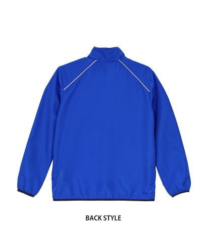 ユナイテッドアスレ(United Athle)リサイクルポリエステル リフレクター スタンド ジャケット（一重）/Back Style:084コバルトブルー