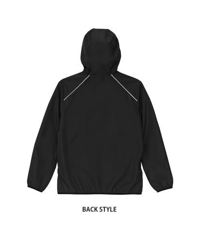 ユナイテッドアスレ(United Athle)リサイクルポリエステル リフレクター フルジップ パーカ（一重）/Back Style:086ネイビー