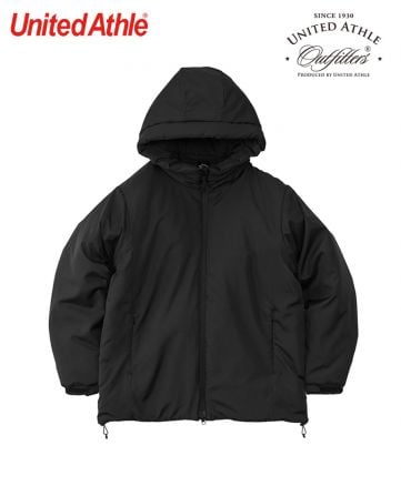 ユナイテッドアスレ(United Athle)インサレーテッド フルジップ パーカ（中綿入）