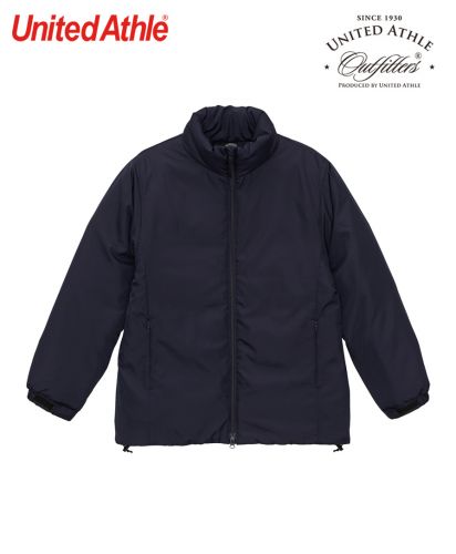 ユナイテッドアスレ(United Athle)インサレーテッド スタンド ジャケット（中綿入）/086 ネイビー