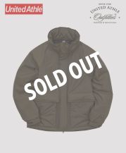 ユナイテッドアスレ(United Athle)ウォームシェル スタンドフードインジャケット(中綿入)/