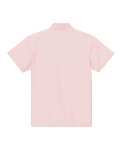 4.7オンス スペシャルドライカノコポロシャツ(ローブリード)〈ウィメンズ〉576ベビーピンク バックスタイル