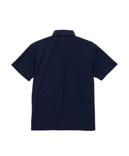 United Athle Sports(ユナイテッドアスレスポーツ)4.7oz ドライカノコ ポロシャツ(ボタンダウン)/086ネイビー