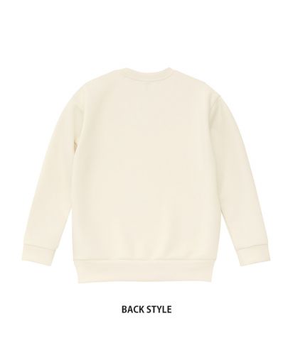 ユナイテッドアスレスポーツ(United Athle Sports)9.4オンス T/R ダンボールニット クルーネック シャツ/BACK STYLE|003オフホワイト