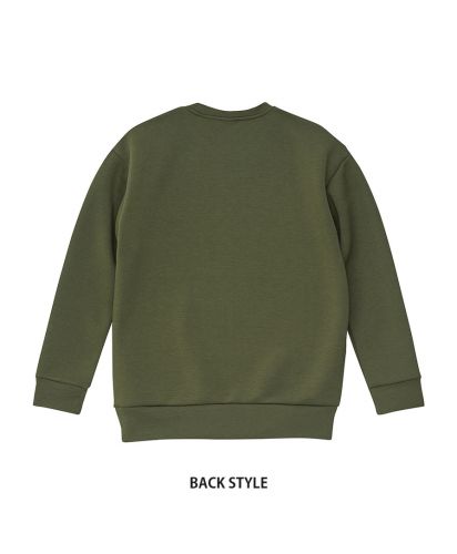 ユナイテッドアスレスポーツ(United Athle Sports)9.4オンス T/R ダンボールニット クルーネック シャツ/BACK STYLE|035シティグリーン