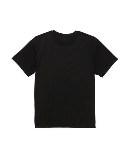 5.6oz ドライコットンタッチ Tシャツ/002ブラック