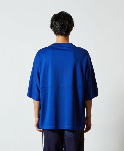 4.1オンス ドライアスレチック ルーズフィット Tシャツ(UNA-5981-01)095 マリンブルー Lサイズ メンズモデル182cm