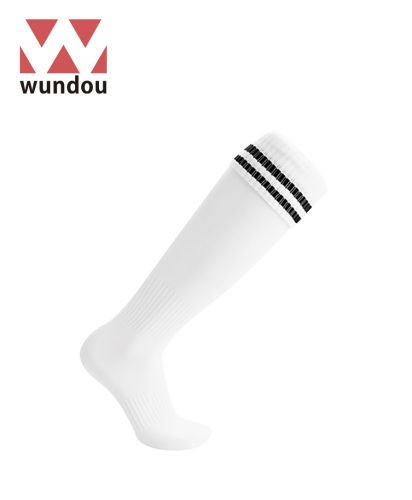 wundou(ウンドウ) 2本ラインサッカーソックス/00ホワイト