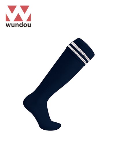 wundou(ウンドウ) 2本ラインサッカーソックス/01ネイビー