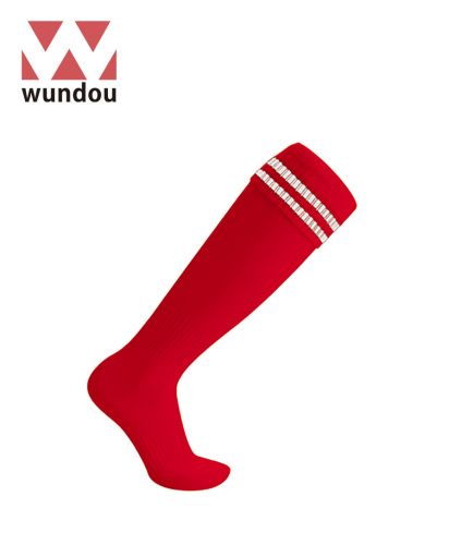 wundou(ウンドウ) 2本ラインサッカーソックス/11レッド