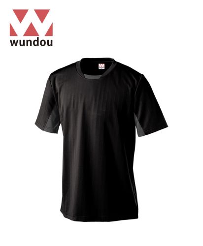wundou(ウンドウ) サッカーゲームシャツ/34 ブラック