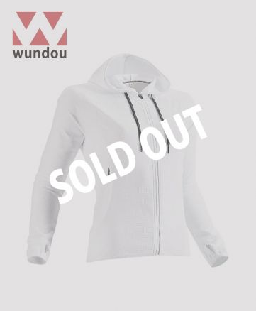 ウィメンズフィットネスパーカー/00ホワイト/SOLDOUT