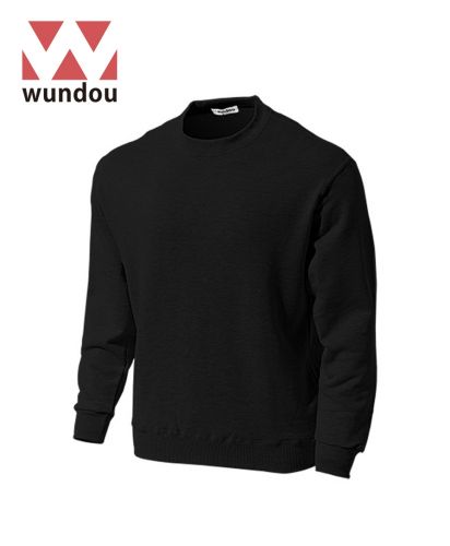 wundou(ウンドウ)スーパーヘビーコットントレーナー/34 ブラック