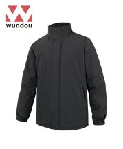 wundou(ウンドウ)ハーフ中綿コート/34 ブラック