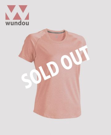 ウィメンズフィットネスストレッチTシャツ/ 8810バーミリオンミックスホワイト/SOLDOUT
