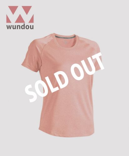 ウィメンズフィットネスストレッチTシャツ/ 8810バーミリオンミックスホワイト/SOLDOUT