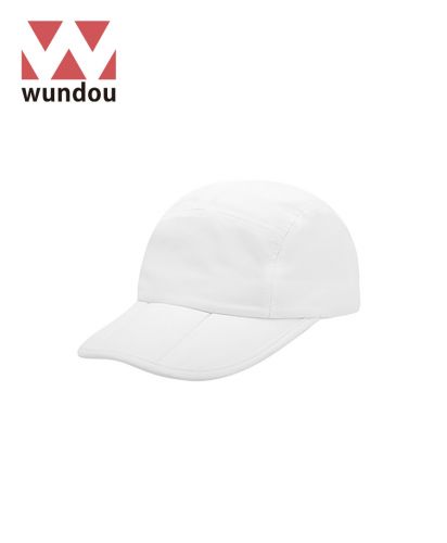 ウンドウ(wundou)折りたたみランニングキャップ/00 ホワイト
