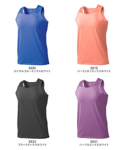 フィットネスストレッチタンクトップ/展開カラー